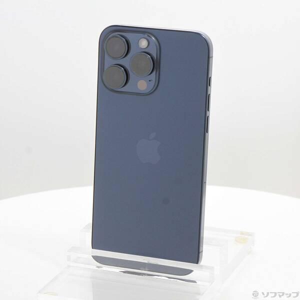 〔中古〕Apple(アップル) iPhone15 Pro Max 256GB ブルーチタニウム MU6T3J／A SIMフリー〔276-ud〕 | 