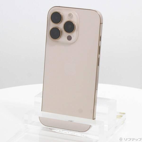 〔中古〕Apple(アップル) iPhone16 Pro 128GB デザートチタニウム MYMX3J／A SIMフリー〔349-ud〕 | 