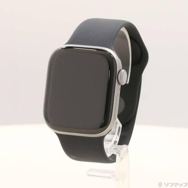 〔中古〕Apple(アップル) Apple Watch Series 11 GPS 42mm スペースグレイアルミニウムケース ブラックスポーツバンド〔251-ud〕 | 