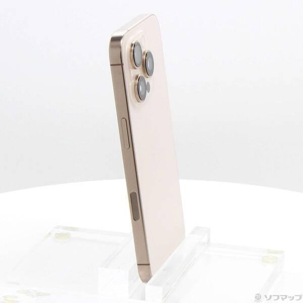 〔中古〕Apple(アップル) iPhone16 Pro 128GB デザートチタニウム MYMX3J／A SIMフリー〔269-ud〕 |  | 03