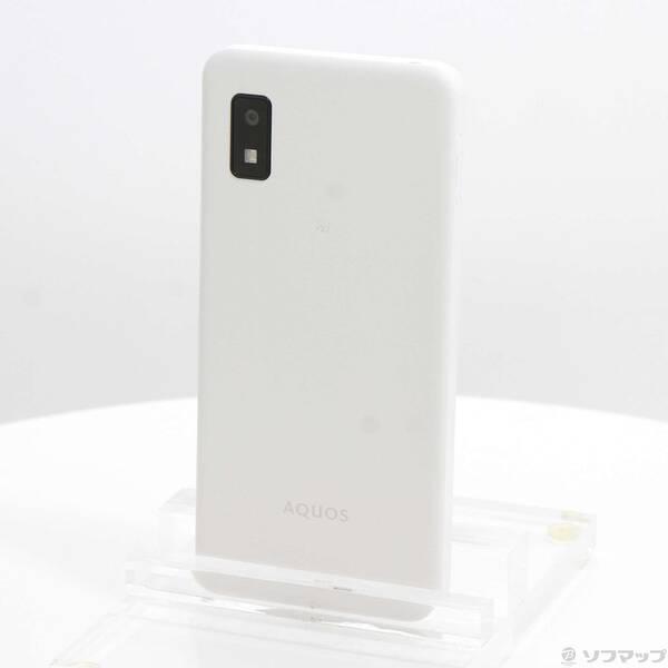 〔中古〕SHARP(シャープ) AQUOS wish3 64GB ホワイト SH-M25 楽天 SIMフリー〔348-ud〕 | 