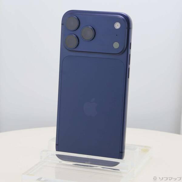 〔中古〕Apple(アップル) iPhone17 Pro Max 1TB ディープブルー MFYH4J／A SIMフリー〔258-ud〕 | 