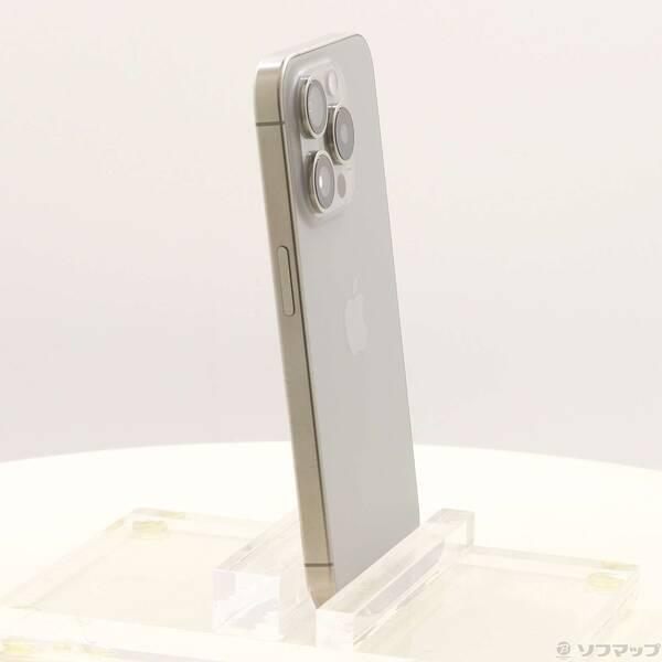 〔中古〕Apple(アップル) iPhone15 Pro 256GB ナチュラルチタニウム MTUF3J／A SIMフリー〔269-ud〕 |  | 03