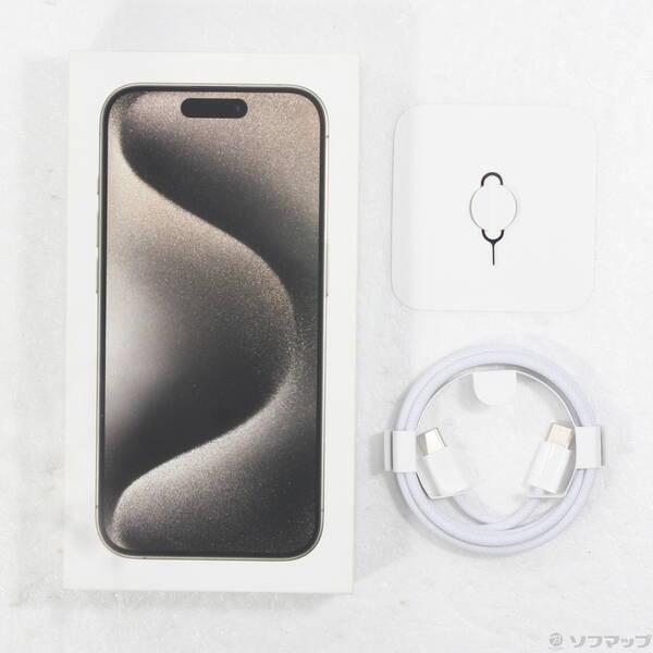 〔中古〕Apple(アップル) iPhone15 Pro 256GB ナチュラルチタニウム MTUF3J／A SIMフリー〔269-ud〕 |  | 04