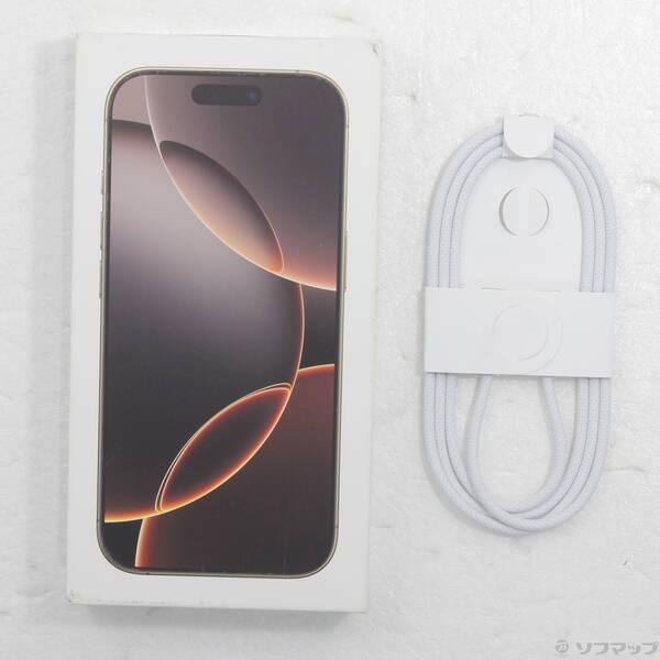 〔中古〕Apple(アップル) iPhone16 Pro 256GB デザートチタニウム MYN23J／A SIMフリー〔198-ud〕 |  | 04