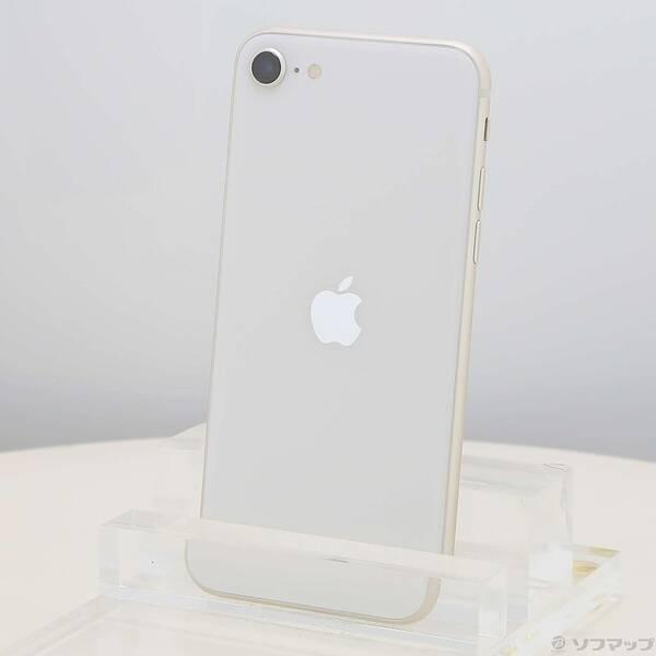 〔中古〕Apple(アップル) iPhone SE 第3世代 128GB スターライト MMYG3J／A SIMフリー〔198-ud〕 | 
