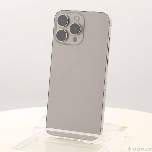 〔中古〕Apple(アップル) iPhone16 Pro Max 256GB ナチュラルチタニウム MYWK3J／A SIMフリー〔276-ud〕 | 