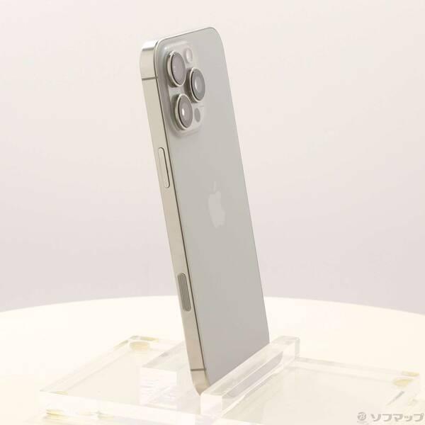 〔中古〕Apple(アップル) iPhone16 Pro Max 256GB ナチュラルチタニウム MYWK3J／A SIMフリー〔276-ud〕 |  | 03
