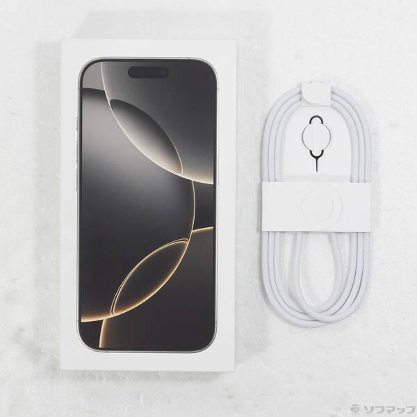 〔中古〕Apple(アップル) iPhone16 Pro 256GB ナチュラルチタニウム MYN33J／A SIMフリー〔348-ud〕 |  | 04