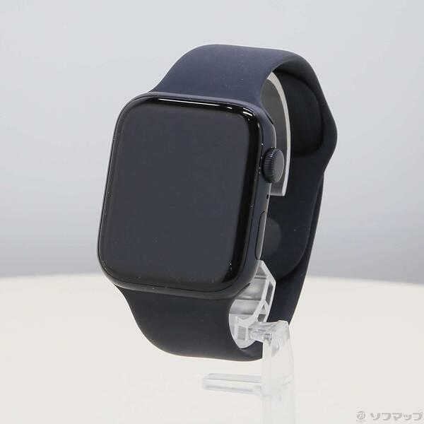 〔中古〕Apple(アップル) Apple Watch SE 第3世代 GPS + Cellular 44mm ミッドナイトアルミニウムケース ミッドナイトスポーツバンド〔344-ud〕 | 