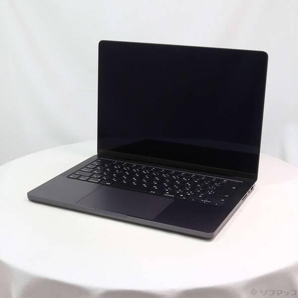 〔中古〕MacBook Pro 14.2-inch Late-2023 MRX33J／A Apple M3 Pro 11コアCPU_14コアGPU 18GB SSD512GB スペースブラック 〔26.3 Tahoe〕〔258-ud〕 | 