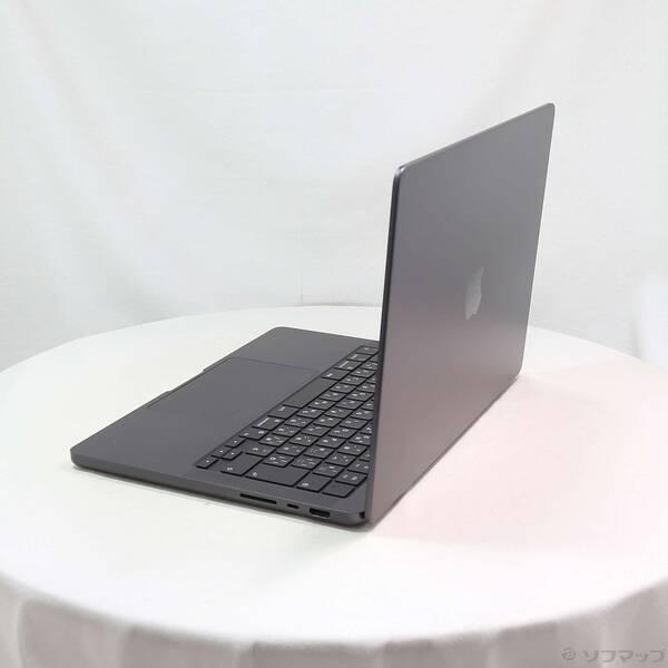 〔中古〕MacBook Pro 14.2-inch Late-2023 MRX33J／A Apple M3 Pro 11コアCPU_14コアGPU 18GB SSD512GB スペースブラック 〔26.3 Tahoe〕〔258-ud〕 |  | 01