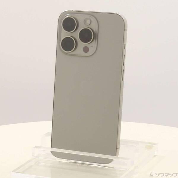 〔中古〕Apple(アップル) iPhone15 Pro 512GB ナチュラルチタニウム MTUK3J／A SIMフリー〔368-ud〕 | 