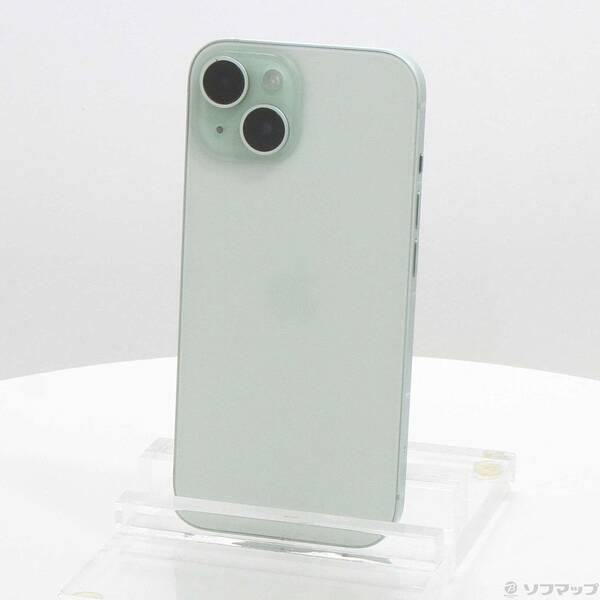 〔中古〕Apple(アップル) iPhone15 128GB グリーン MTMM3J／A SIMフリー〔344-ud〕 | 