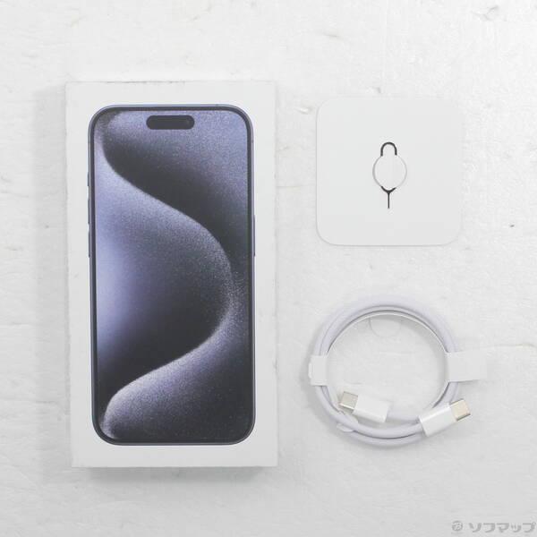 〔中古〕Apple(アップル) iPhone15 Pro 256GB ブルーチタニウム MTUG3J／A SIMフリー〔377-ud〕 |  | 04