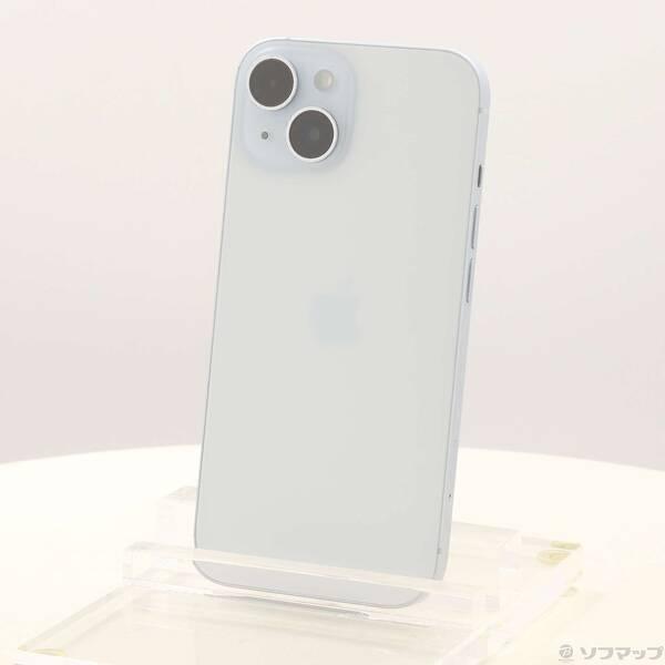 〔中古〕Apple(アップル) iPhone15 128GB ブルー MTML3J／A SIMフリー〔305-ud〕 | 