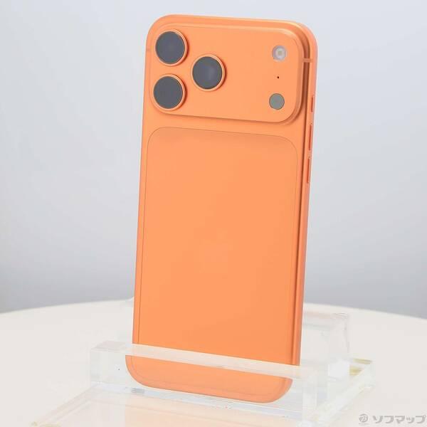 〔中古〕Apple(アップル) iPhone17 Pro Max 1TB コズミックオレンジ MFYG4J／A SIMフリー〔198-ud〕 | 