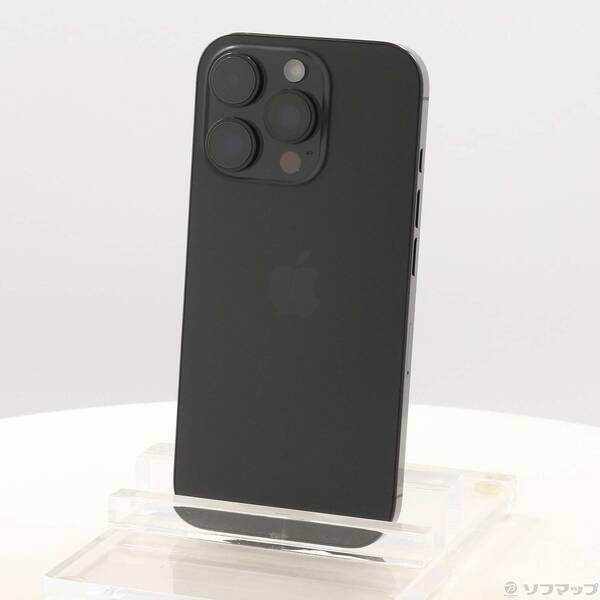 〔中古〕Apple(アップル) iPhone16 Pro 256GB ブラックチタニウム MYN03J／A SIMフリー〔295-ud〕 | 