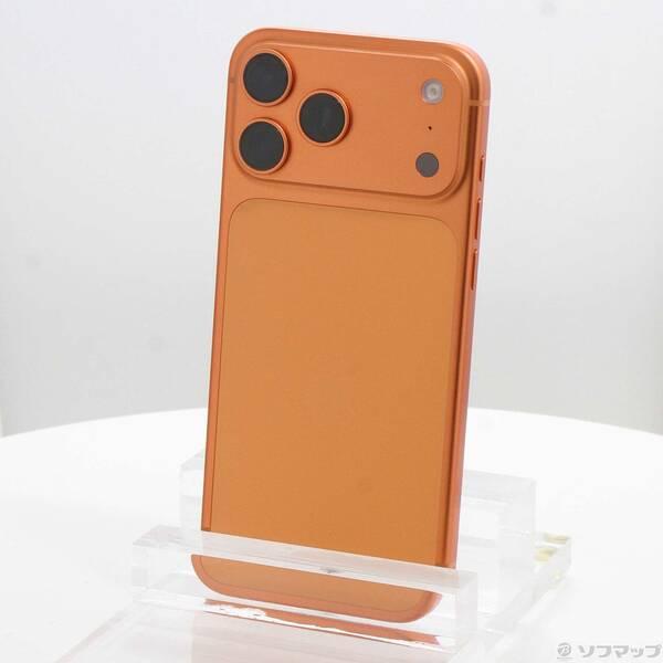 〔中古〕Apple(アップル) iPhone17 Pro Max 1TB コズミックオレンジ MFYG4J／A SIMフリー〔198-ud〕 | 
