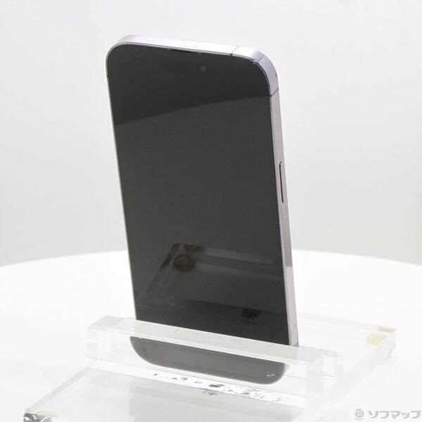 〔中古〕Apple(アップル) iPhone14 Pro 128GB ディープパープル MQ0F3J／A SIMフリー〔377-ud〕 |  | 02