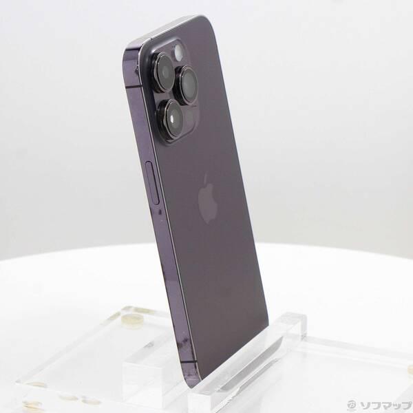 〔中古〕Apple(アップル) iPhone14 Pro 128GB ディープパープル MQ0F3J／A SIMフリー〔377-ud〕 |  | 03