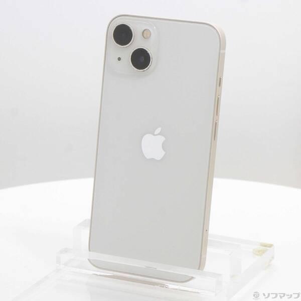 〔中古〕Apple(アップル) iPhone13 128GB スターライト MLND3J／A SIMフリー〔377-ud〕 | 