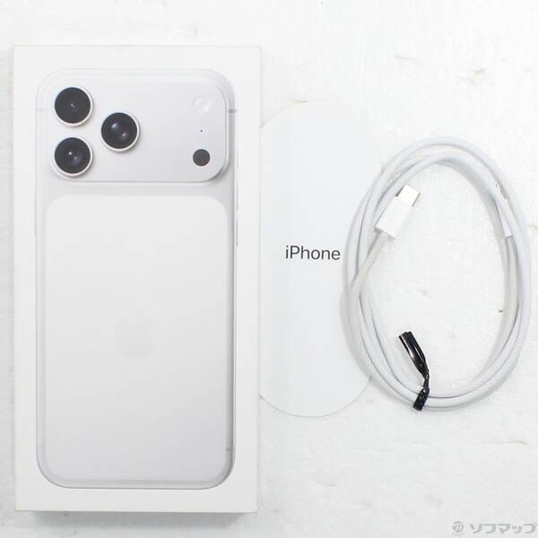 〔中古〕Apple(アップル) iPhone17 Pro Max 256GB シルバー MFY84J／A SIMフリー〔258-ud〕 |  | 04