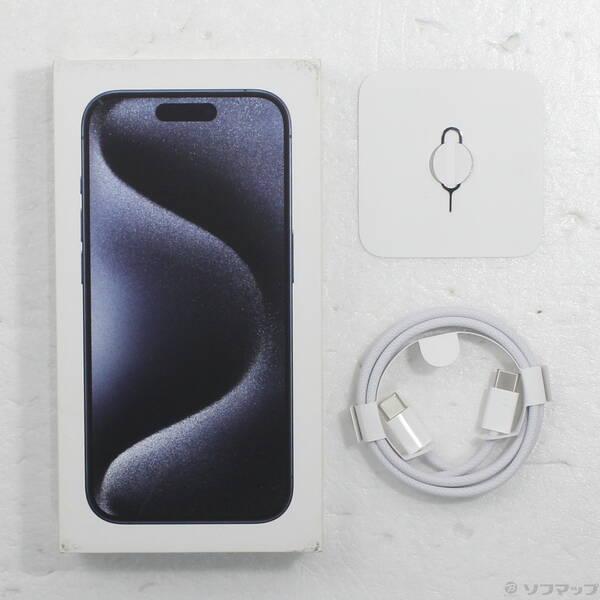 〔中古〕Apple(アップル) iPhone15 Pro 256GB ブルーチタニウム MTUG3J／A SIMフリー〔305-ud〕 |  | 04