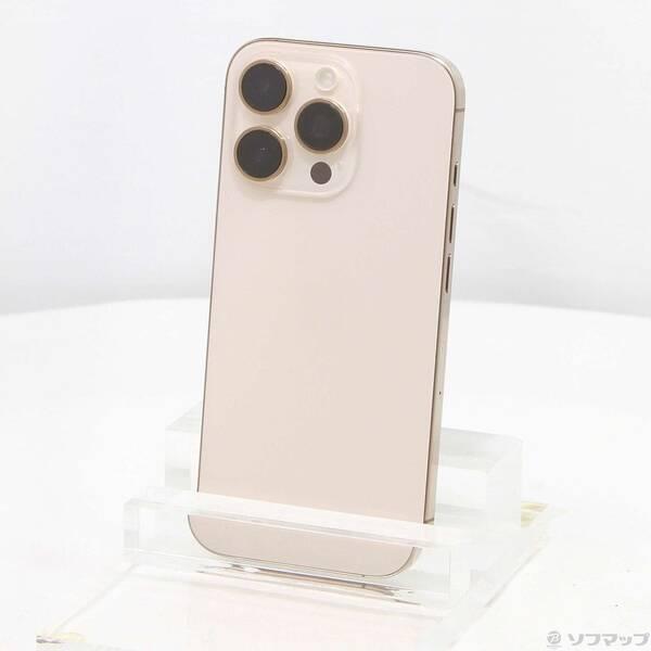 〔中古〕Apple(アップル) iPhone16 Pro 512GB デザートチタニウム MYN63J／A SIMフリー〔262-ud〕 | 