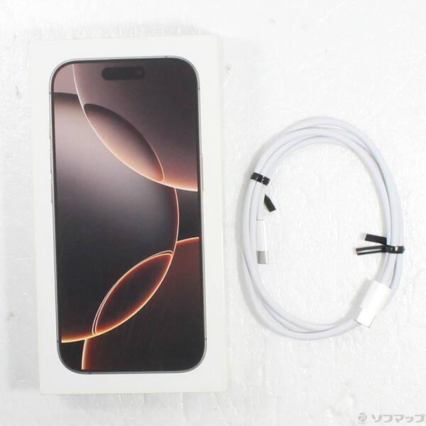 〔中古〕Apple(アップル) iPhone16 Pro 512GB デザートチタニウム MYN63J／A SIMフリー〔262-ud〕 |  | 04