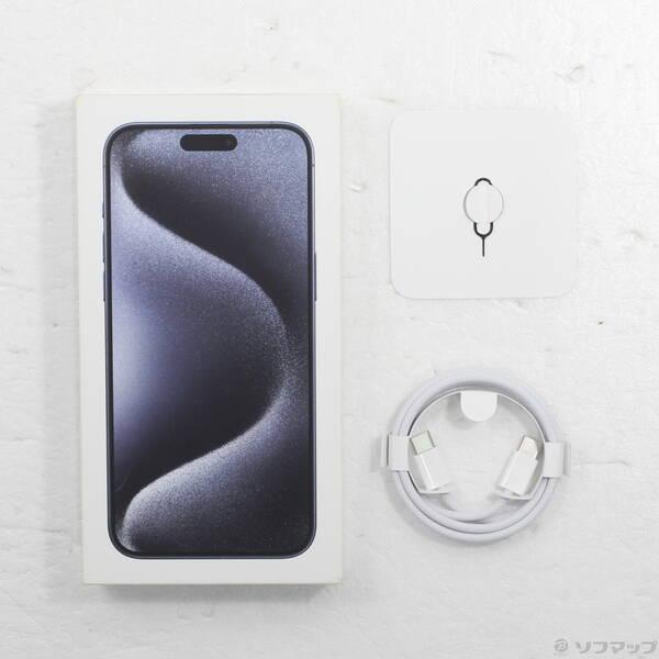 〔中古〕Apple(アップル) iPhone15 Pro Max 256GB ブルーチタニウム MU6T3J／A SIMフリー〔377-ud〕 |  | 04