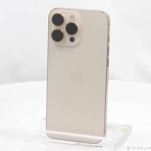 〔中古〕Apple(アップル) iPhone16 Pro Max 512GB デザートチタニウム MYWN3J／A SIMフリー〔258-ud〕 | 