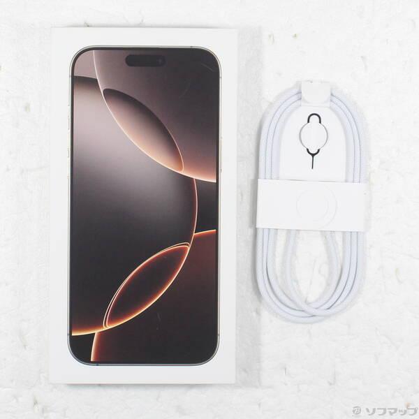 〔中古〕Apple(アップル) iPhone16 Pro Max 512GB デザートチタニウム MYWN3J／A SIMフリー〔258-ud〕 |  | 04