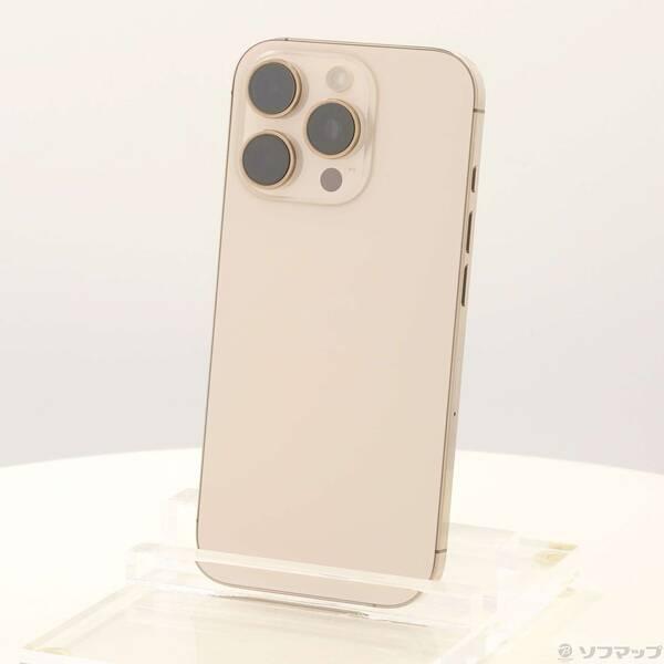 〔中古〕Apple(アップル) iPhone16 Pro 512GB デザートチタニウム MYN63J／A SIMフリー〔269-ud〕 | 