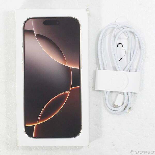 〔中古〕Apple(アップル) iPhone16 Pro 512GB デザートチタニウム MYN63J／A SIMフリー〔269-ud〕 |  | 04