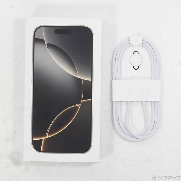 〔中古〕Apple(アップル) iPhone16 Pro 256GB ナチュラルチタニウム MYN33J／A SIMフリー〔371-ud〕 |  | 04