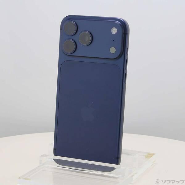 〔中古〕Apple(アップル) iPhone17 Pro Max 1TB ディープブルー MFYH4J／A SIMフリー〔344-ud〕 | 