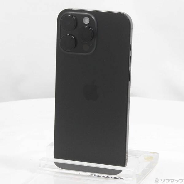 〔中古〕Apple(アップル) iPhone16 Pro Max 256GB ブラックチタニウム MYWG3J／A SIMフリー〔262-ud〕 | 