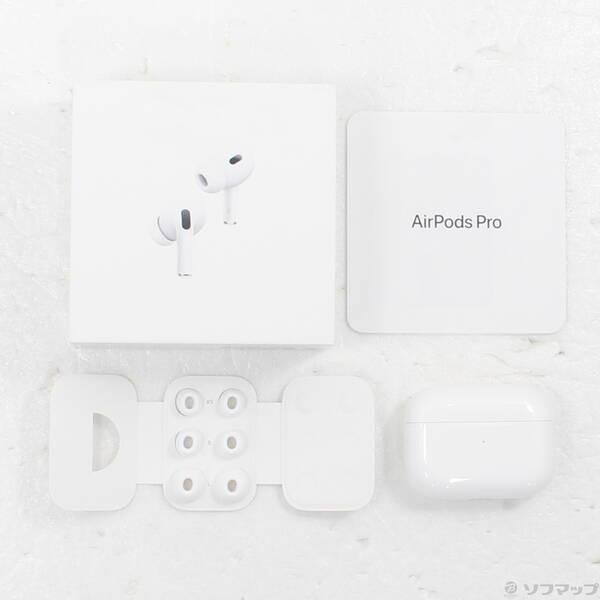 【中古】Apple AirPods Pro 第2世代 (USB-C）付属品あり 中古〕Apple(アップル) USB-C充電ケース付き AirPods Pro 第2世代