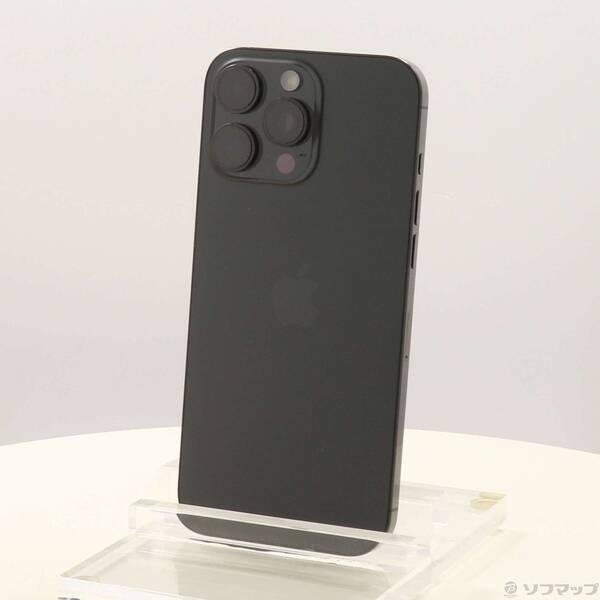 〔中古〕Apple(アップル) iPhone16 Pro Max 1TB ブラックチタニウム MYWQ3J／A SIMフリー〔198-ud〕 | 