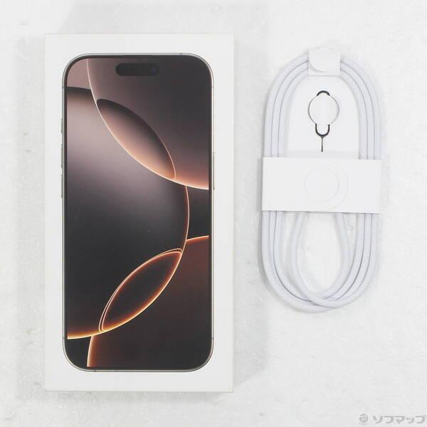 〔中古〕Apple(アップル) iPhone16 Pro 128GB デザートチタニウム MYMX3J／A SIMフリー〔377-ud〕 |  | 04