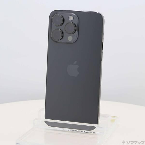 〔中古〕Apple(アップル) iPhone15 Pro Max 256GB ブラックチタニウム MU6P3J／A SIMフリー〔262-ud〕 | 