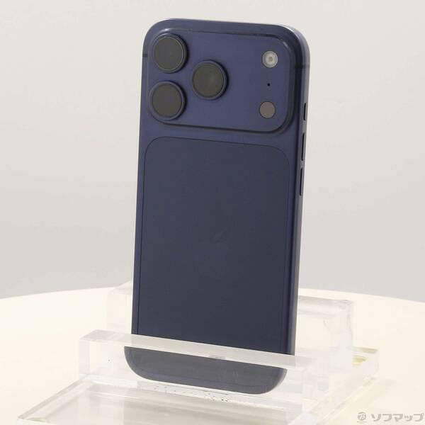 〔中古〕Apple(アップル) iPhone17 Pro 512GB ディープブルー MG8C4J／A SIMフリー〔258-ud〕 | 