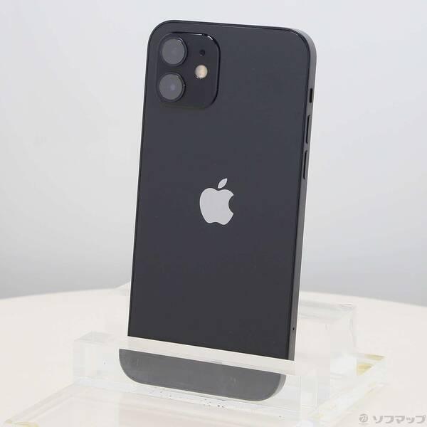 〔中古〕Apple(アップル) iPhone12 64GB ブラック MGHN3J／A SIMフリー〔196-ud〕 | 