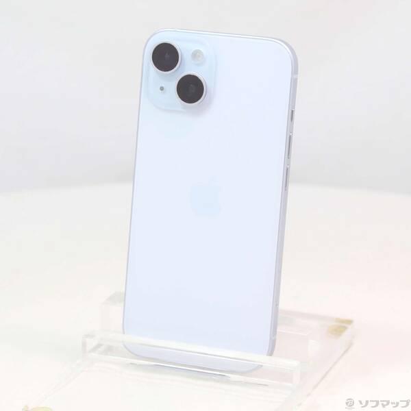 〔中古〕Apple(アップル) iPhone15 256GB ブルー MTMR3J／A SIMフリー〔305-ud〕 | 