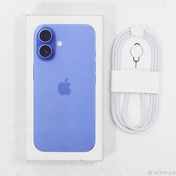 〔中古〕Apple(アップル) iPhone16 128GB ウルトラマリン MYDU3J／A SIMフリー〔251-ud〕 |  | 04