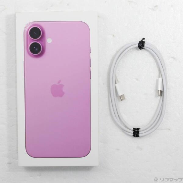 〔中古〕Apple(アップル) iPhone16 Plus 128GB ピンク MXVD3J／A SIMフリー〔377-ud〕 |  | 04