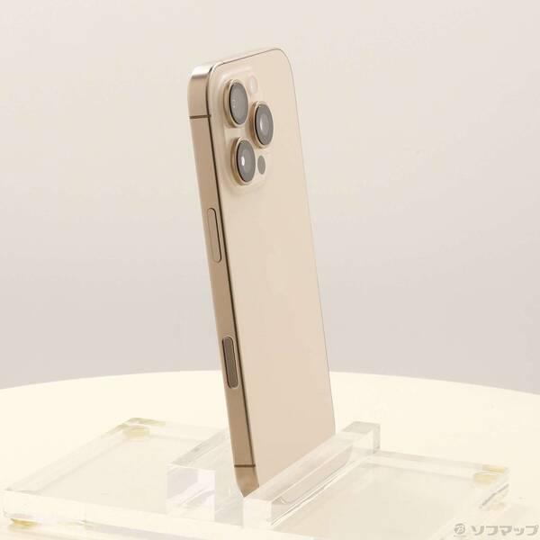 〔中古〕Apple(アップル) iPhone16 Pro 256GB デザートチタニウム MYN23J／A SIMフリー〔198-ud〕 |  | 03