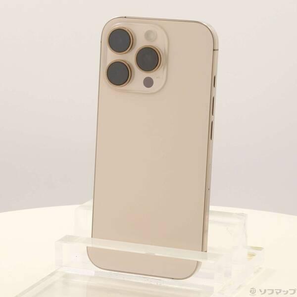 〔中古〕Apple(アップル) iPhone16 Pro 256GB デザートチタニウム MYN23J／A SIMフリー〔349-ud〕 | 