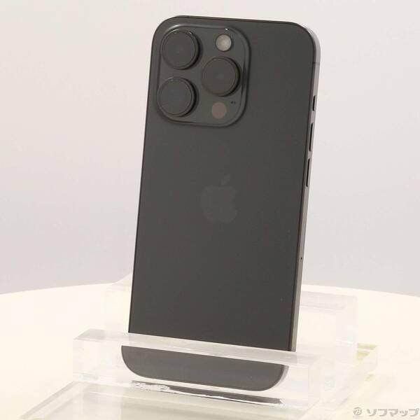 〔中古〕Apple(アップル) iPhone15 Pro 128GB ブラックチタニウム MTU73J／A SIMフリー〔262-ud〕 | 